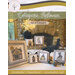 Cottagecore Halloween cross-stitch design set shown with six framed spooky motifs.