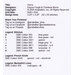 Cross-stitch pattern key listing title, designers, copyright, grid size, design area, and thread legend.