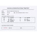 The back of the pattern listing floss requirements and design information. 