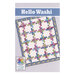“Hello Washi” quilt pattern showing a quilt-like washi tape grid and border samples.