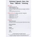 Cross-stitch chart info for “Stitched Spools thru the Year: March Sewing” with floss details.