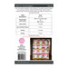 Back of the Jelly Ghosts pattern by Modernly Morgan featuring materials list of a throw.