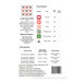 Back cover of the Lovely cross stitch pattern showing the required floss, materials, and cloth.