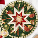 A closer look at the round Hot Pad, demonstrating fabric color and print details.