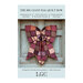 Front of the big giant rag quilt bow pattern showing the finished bow.