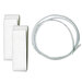 The foam stabilizer strips and plastic tubing parts from the Happy Handles Kit isolated on a white background.