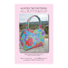 Front of the pattern featuring the finished bag.