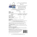 Back of pattern detailing materials requirements. 