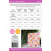 Back of the pattern featuring the materials list.