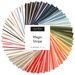 Digital collage of the Charm Pack Bundle from the Magic Stripe fabric collection.