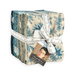 The La Maison Bleu Fat Quarter Bundle in its packaging, isolated on a white background. 