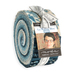 The La Maison Bleu Jelly Roll in its packaging, isolated on a white background. 