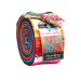 The Paradise Batiks Jelly Roll in its packaging, isolated on a white background. 