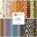 A square collage of Halloween-themed fabrics from the Hello Halloween collection.