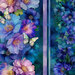 8" x 8" close up of this fabric