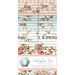 A digital mockup of a precut pack from the Nottingham Rose collection by White Owl Textiles. 