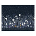 A border print featured in the Haunted Hollow Collection by Lewis and Irene.