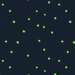 A gow int he dark representation of the starry fabric.