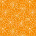 A light orange fabric with spider webs.