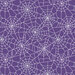 A heather purple fabric with spider webs.