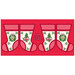 A stocking panel featured in The Purrfect Christmas Chapter Collection.