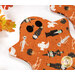 A closer look at the hot pad, showing fabric and quilting details.