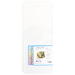 Back of ByAnnie Base Stabilizer 6" x 14¾" clear acrylic bag base insert with product label.