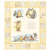 Mockup of the completed Winnie-the-Pooh Panel Quilt Kit, a soft yellow storybook panel quilt.