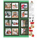 Soft storybook project panel featuring various scenes of squirrels preparing for Christmas.