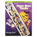 Cover of “Fright Night Friends” counted cross-stitch book with Halloween designs and bats.