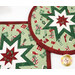 A closer look at the two Folded Star Hot Pads, demonstrating fabric color and print details.