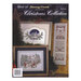 Back cover of the pattern booklet showing the finished projects displayed on a blue background.