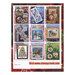 Back cover of the cross stitch pattern with images of other books available by Stoney Creek.
