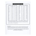 Page displaying the required DMC floss for the pattern.