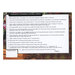 Back cover of the cross stitch pattern with finishing instructions.