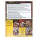 Back cover of the cross stitch pattern with finishing instructions and images of other books by Stoney Creek.