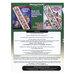 Back cover of the cross stitch pattern with images of other books by Stoney Creek.