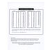 Page displaying the required DMC floss for the pattern.