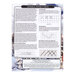Back cover of the pattern booklet showing general stitching instructions.