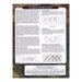 Back cover of the pattern booklet showing general stitching instructions.