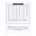 Page displaying the required DMC floss for the pattern.