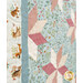A closer look at the patchwork stars, demonstrating details on the fabrics as well as top quilting effects.