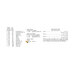 Back cover of the cross stitch pattern displaying the required threads for the pattern.