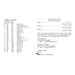 Back cover of the cross stitch pattern displaying the required threads for the pattern.