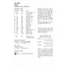 The back of the pattern detailing floss requirements and stitching information. 