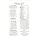 Back cover of the Charbooterie Board pattern listing floss requirements.