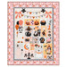 The appliqué Halloween quilt pattern with cats, pumpkins, ghosts, bunting, and more.