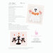 Back of the pattern listing project requirements. 