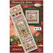 The Sing Him Praise cross stitch pattern featuring a Nativity scene beneath the words “Our Praise to Him We Sing” with a decorative holiday border.