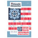 Red, White & Swoon quilt pattern cover showing a patriotic quilt with a large pieced Swoon star block and striped patchwork.